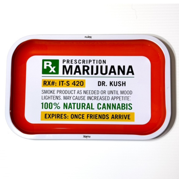 Full Size Rolling Tray - 11.5"" * 7.5 - Metal Tray - Image 2