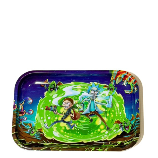 Full Size Rolling Tray - 11.5"" * 7.5 - Metal Tray - Image 5